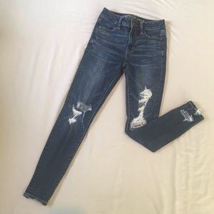 American Eagle jean hi-rise jegging size 0Short
